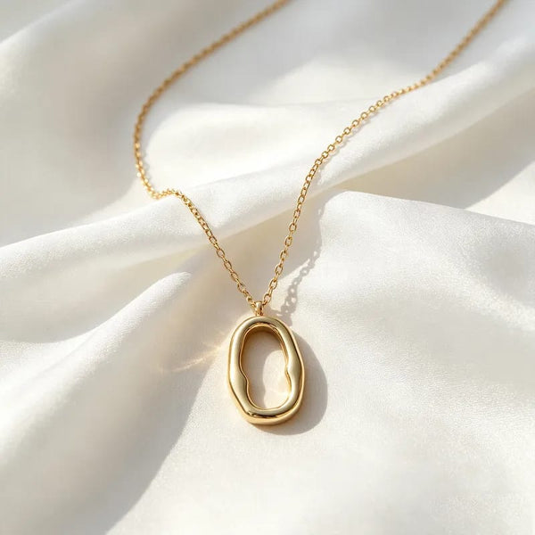 The Abstract Oval Pendant