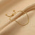 Golden Flow Bolo Bracelet