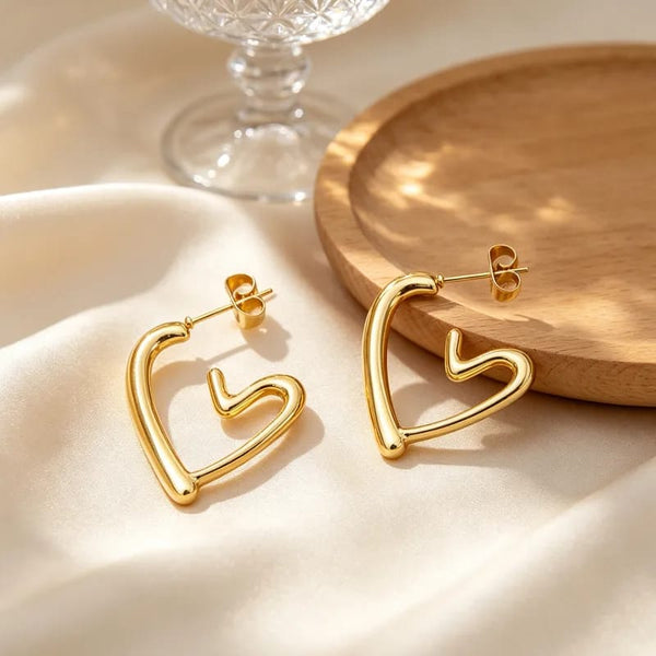 Scribble Heart Hoops
